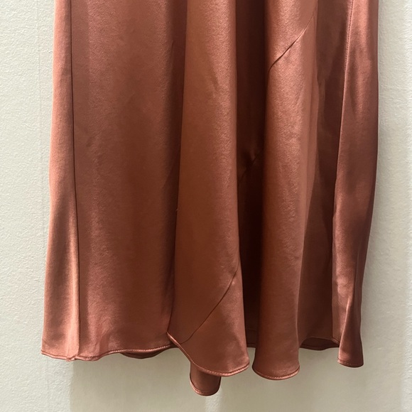 Quince Washable Silk Slip Dress in Rose Powder, Size S - Picture 10 of 16